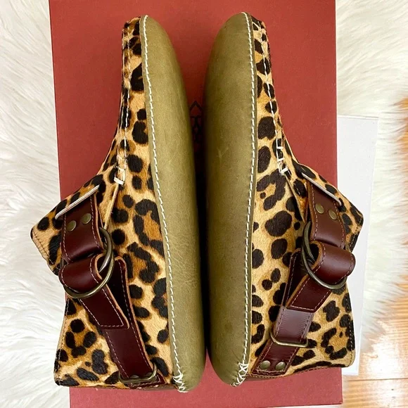 Quoddy Leopard Print Women's Shoes with Brown Accents - Picture 11 of 15